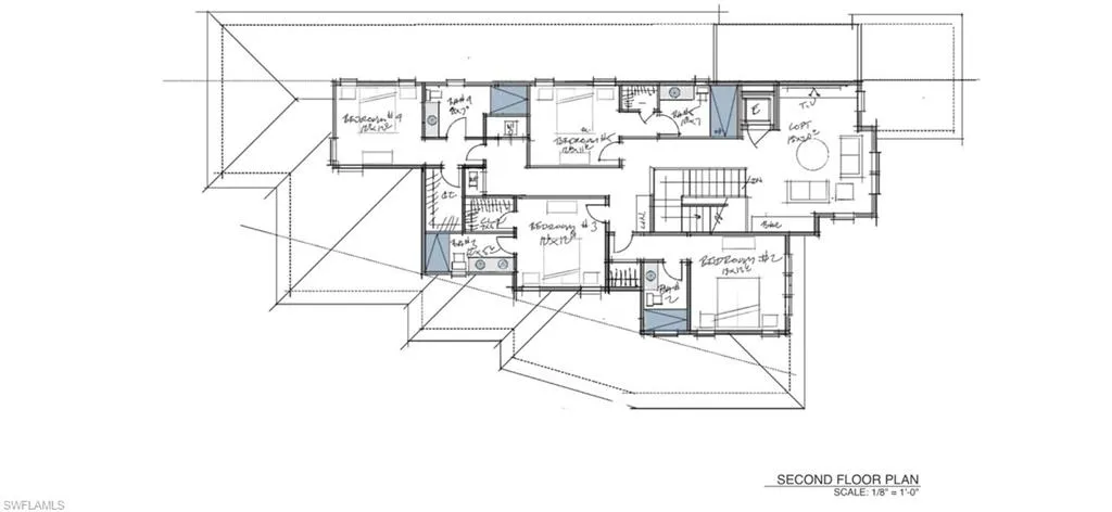 MHK rendering of the 2nd floor of potential home that can be built on the property.