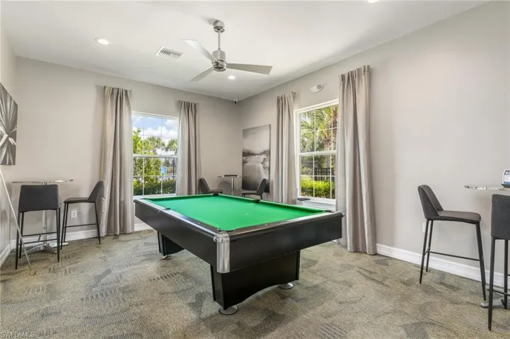 Billard room at Clubhouse