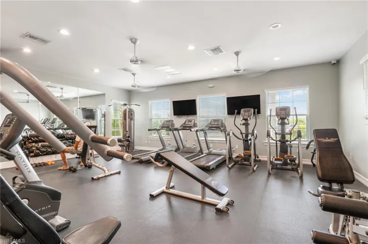 Fitness center at Clubhouse