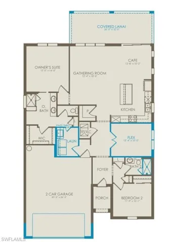 Floorplan with structurals