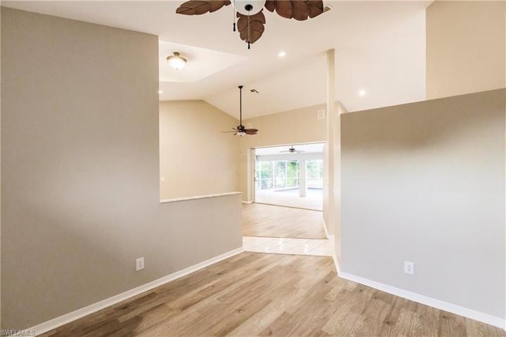 Framing in place to enclose this space.
