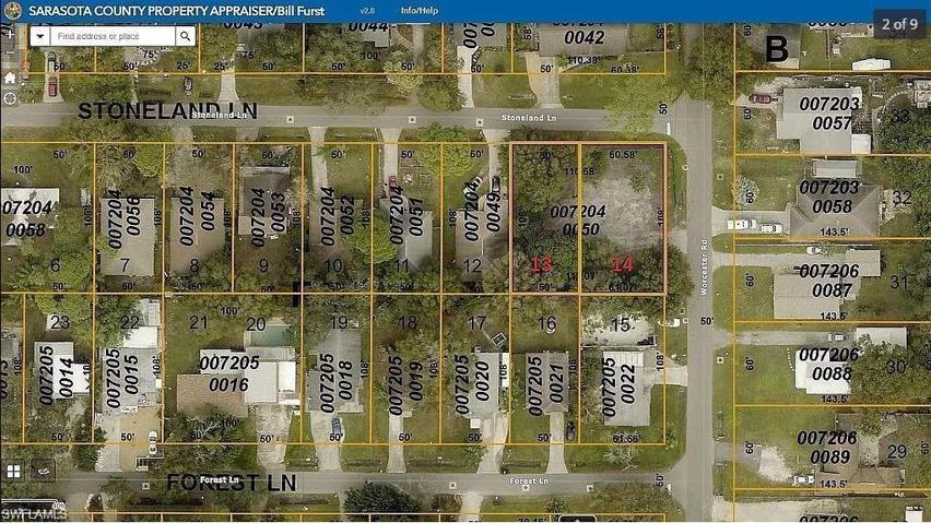 Stoneland LN, SARASOTA FL 34231