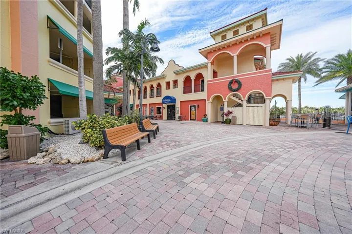 Shops and restaurants.