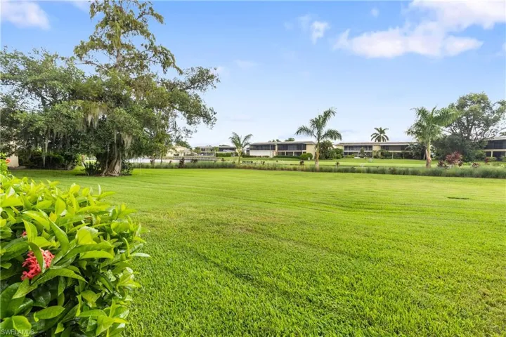 View of yard featuring a water view