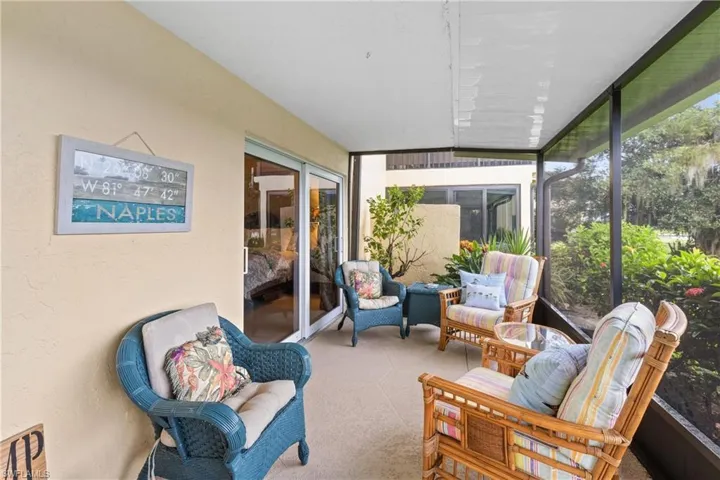 Sunroom featuring a healthy amount of sunlight