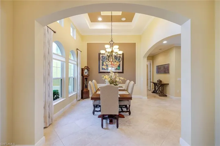 Elegant dining room