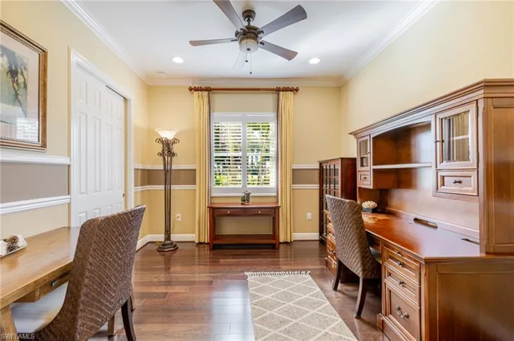 Lovely wood flooring