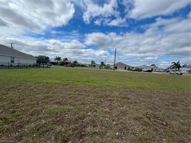 view from the back of the lot