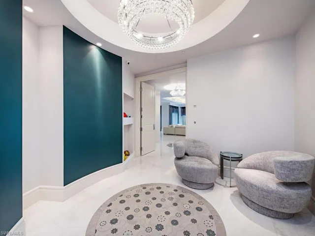 Lobby featuring recessed lighting