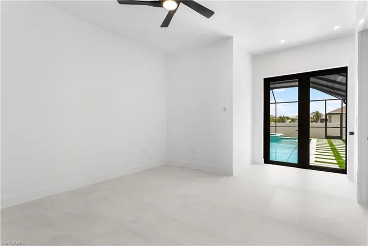 Guests will have their own access to the pool/spa lanai outdoor oasis!