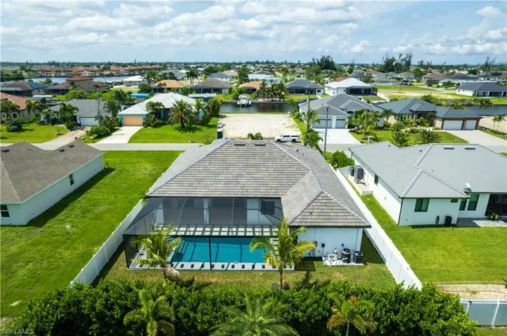 Fenced property providing privacy, security, and boundary definition!