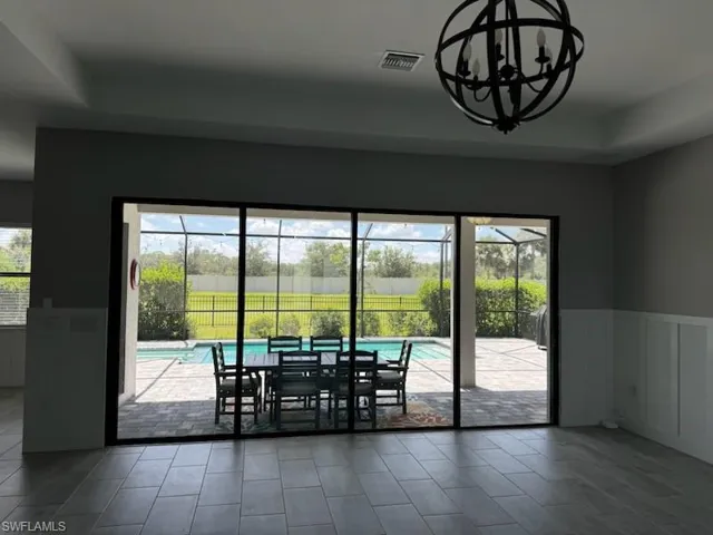 Unfurnished living area