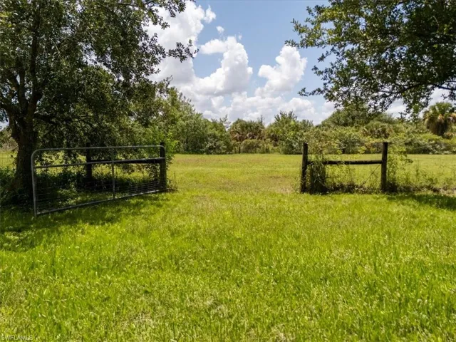 Gate to side/back pasture of home