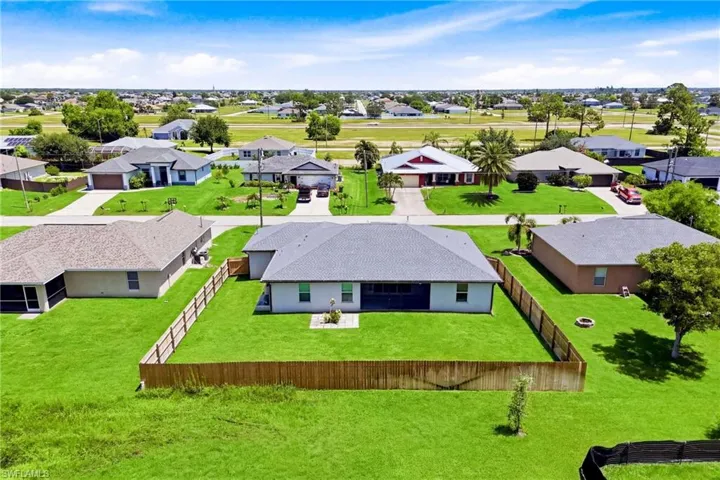 From above, appreciate the generous homesite and spacious backyard offering endless possibilities for outdoor living.