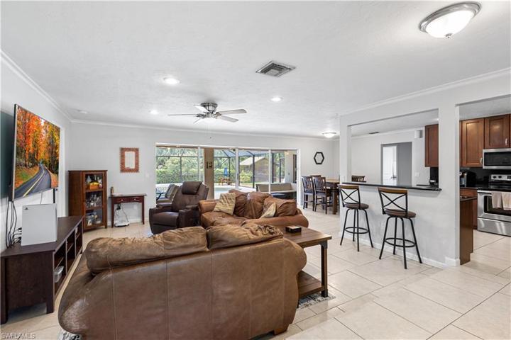 Living Room in Guest House