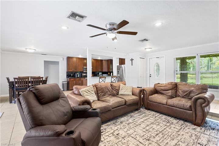 Living Room in Guest House