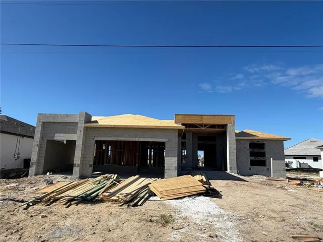 View of property under construction
