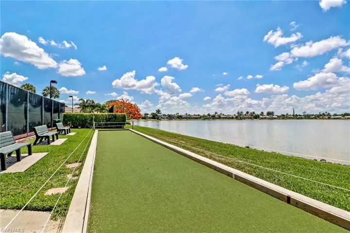 View of home's community featuring a water view