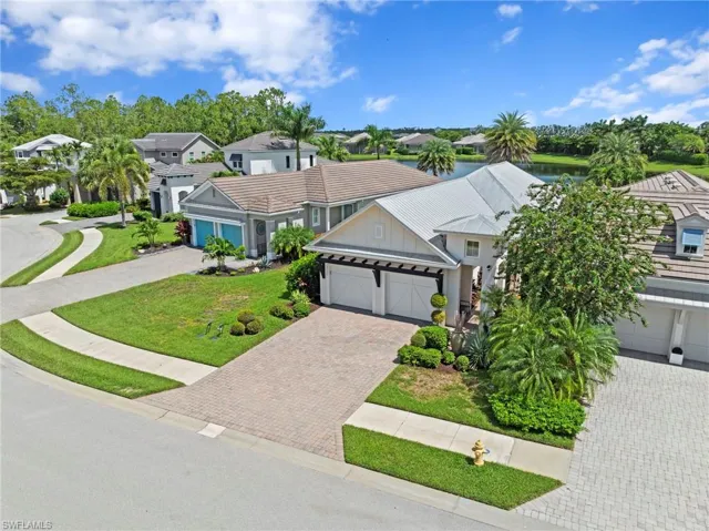 IMPACT GLASS front door. The HOA fee includes landscape maintenance, irrigation system, and all amenities. The home has a TRANSFERRABLE FLOOD INSURANCE POLICY in place at a very low price each year. NEW ECOBEE THERMOSTAT (2024), and NEW GARAGE DOOR KEYPADS (2025)