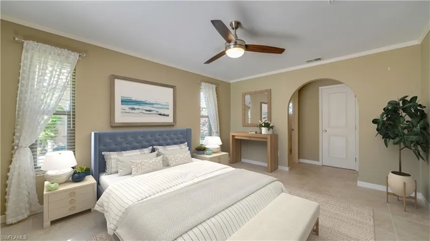 Virtual Staging Primary Bedroom