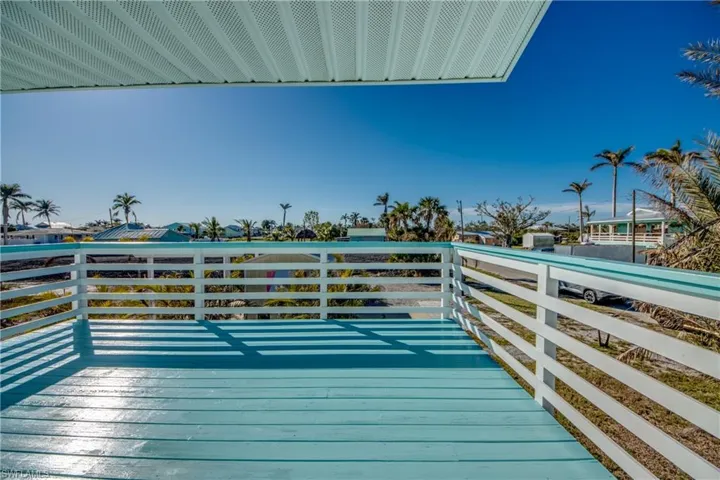 View of deck