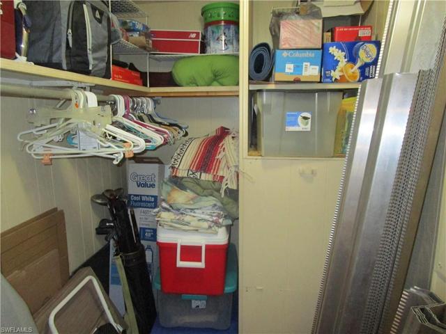 Guest Bedroom Closet with Storm Shutter Storage
