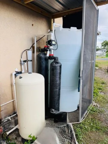 View of Reverse Osmosis water system