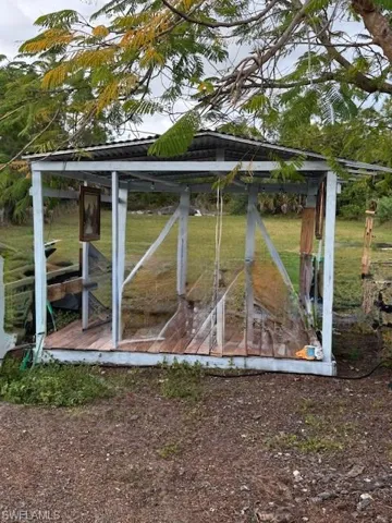 View of outdoor Gazebo