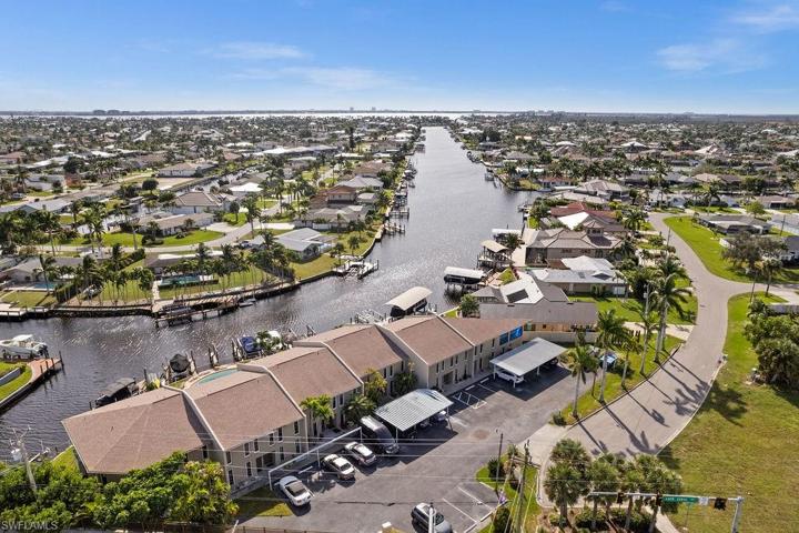 Just a few minute boat ride to the river