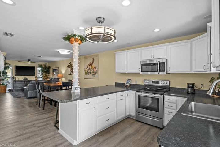 Kitchen Living Room  View~ Plenty of space to entertain.