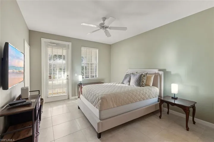 First Floor Bedroom With Front Entrance.