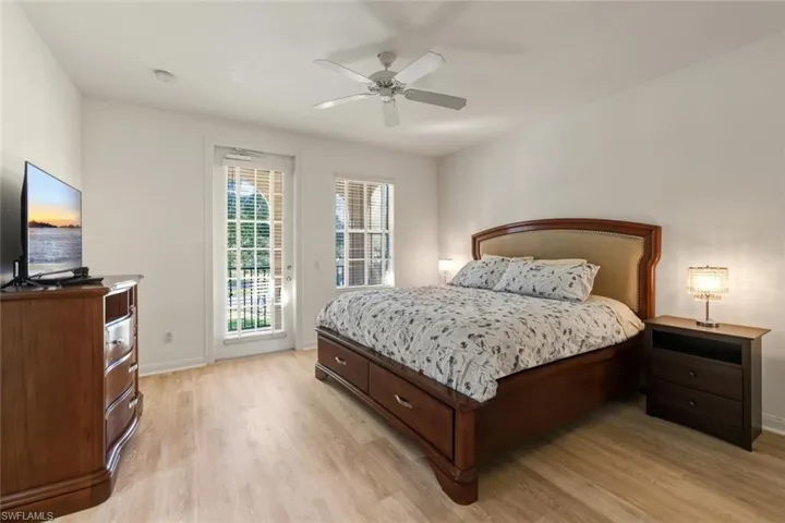 Primary Bedroom with Balcony