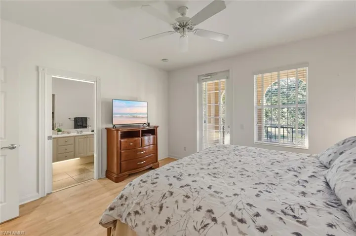 Primary Bedroom With Balcony