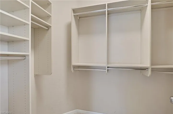 Master bedroom closet