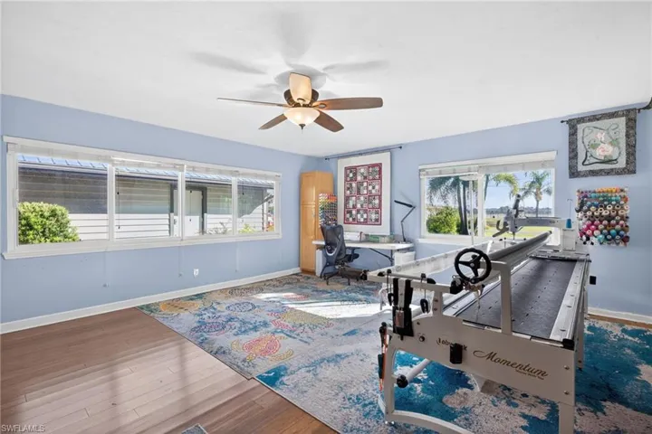 This spacious 432 sq ft bonus room has many possibilities! Craft room, play room, exercise room? How would you utilize this space?