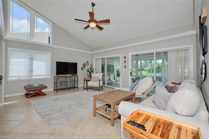 Large open great room with plenty of entertaining space.