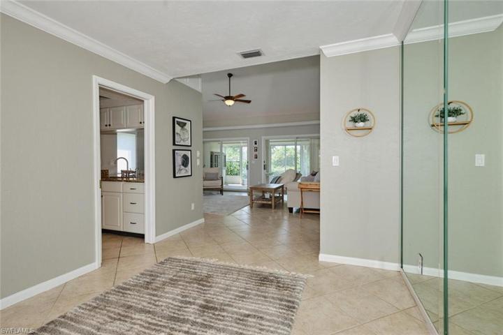 Formal dining area could also be a den or flex space.