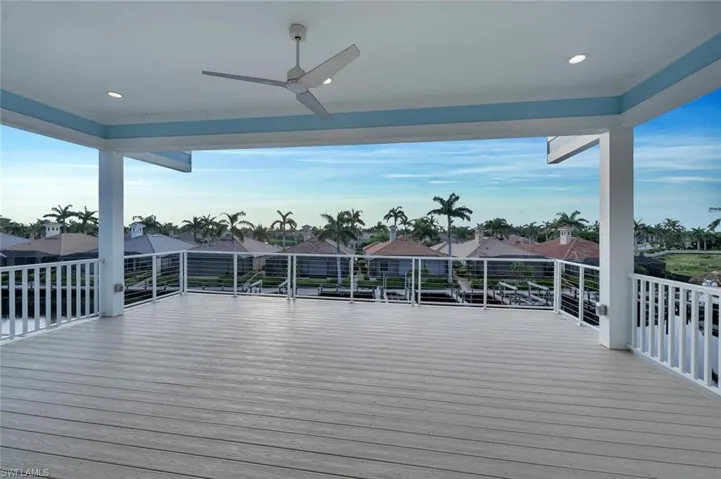 deck off living area