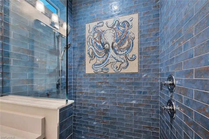 Master bath with walk in shower
