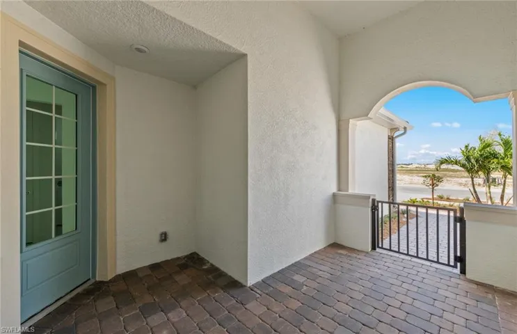 View of patio