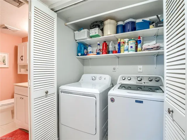 In-resident laundry