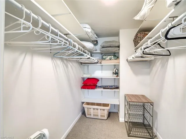 Primary roomy walk-in closet