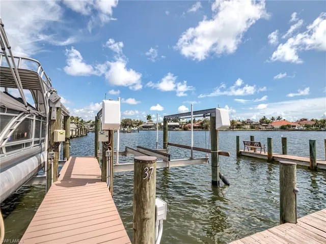 Boat slip comes with this condo