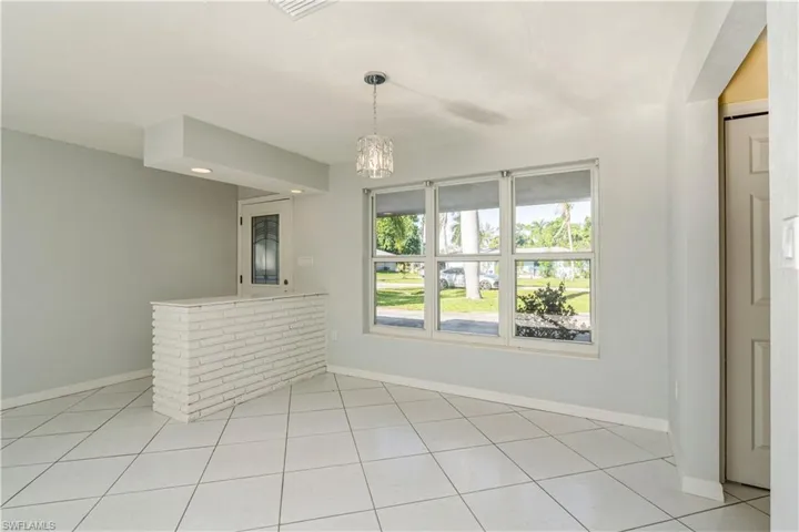 Dining area