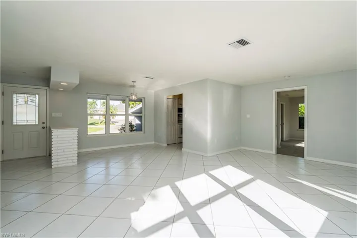 Spacious living area