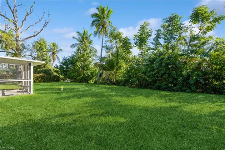 Large lot with room for pool