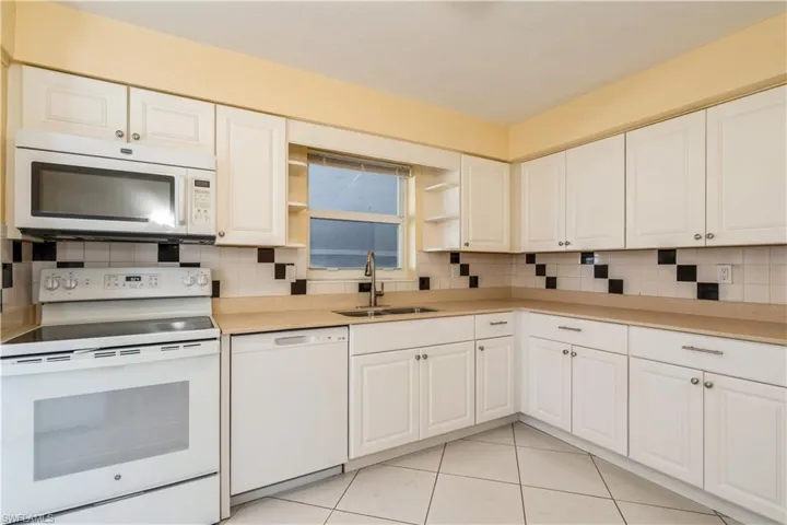 Tile backsplash