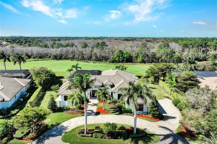 Aerial shot of this fabulous estate