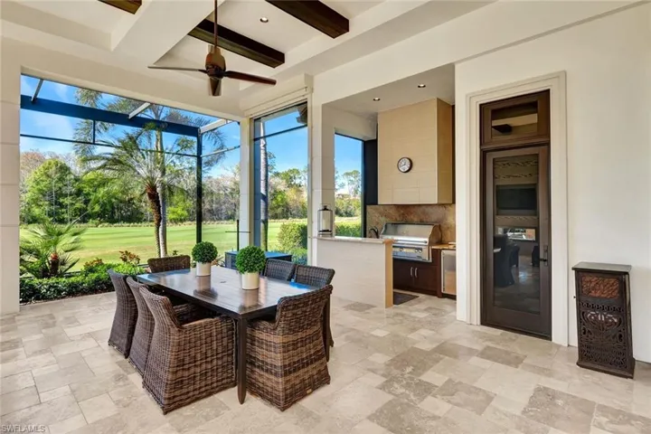 Convenient pool half bathroom