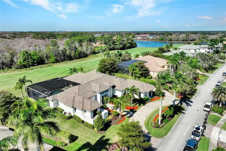 Aerial view of this extraordinary home